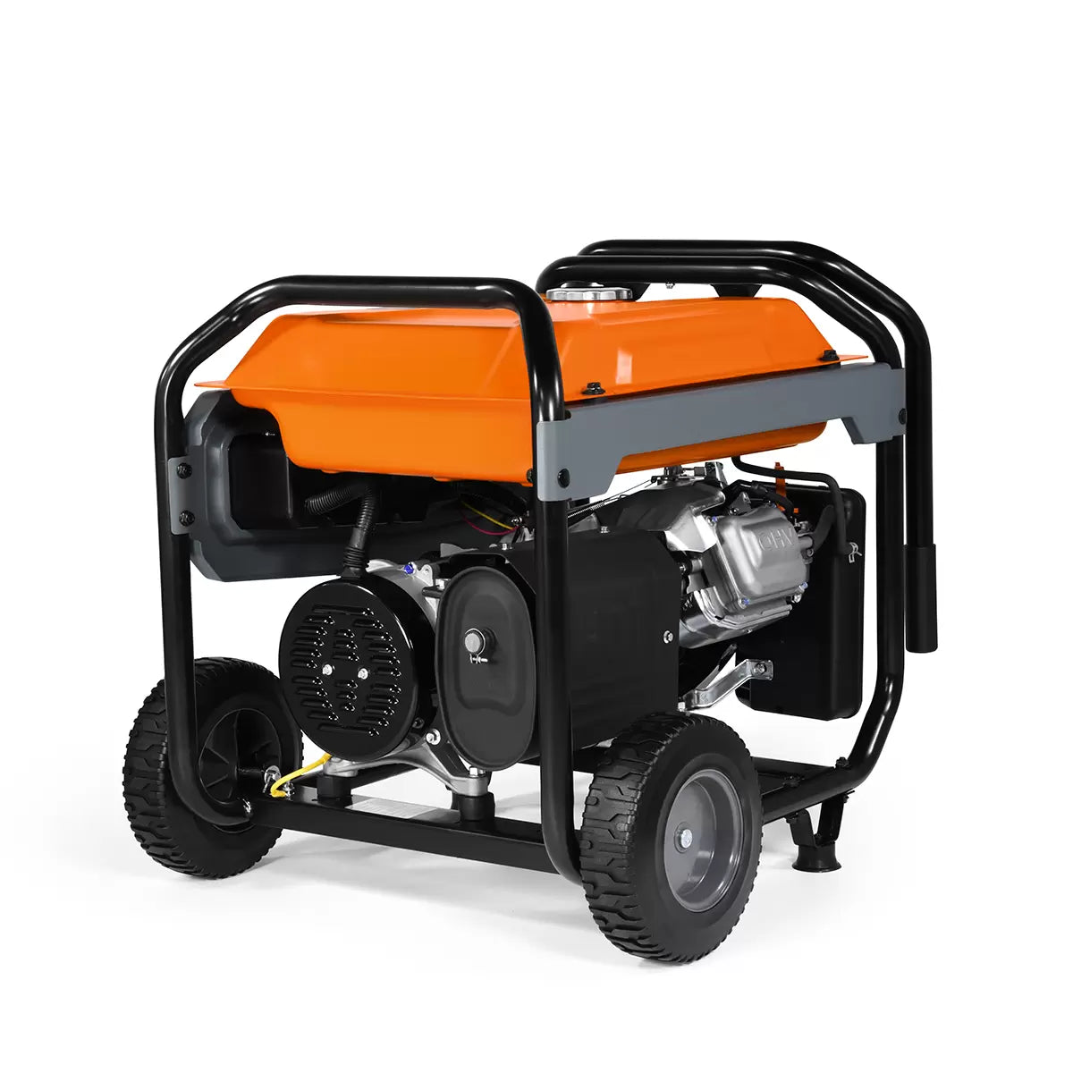 Generac Generador Inversor de Gasolina Portátil GP6500, 6500W, 240V, 25.74 Litros, Negro/Naranja