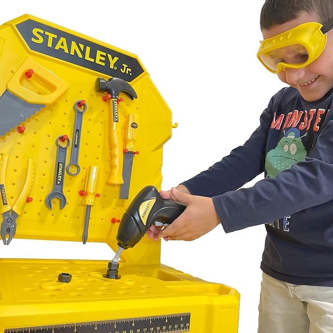 MESA DE TRABAJO PARA NIÑOS CON HERRAMIENTAS STANLEY JR.