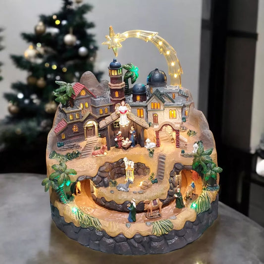 Pueblo Navideño (12 piezas)